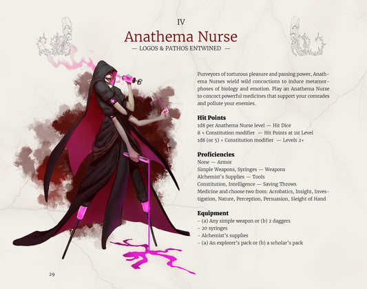 Sins of Our Mother PDF, a Mature DnD 5E Supplement (2014)