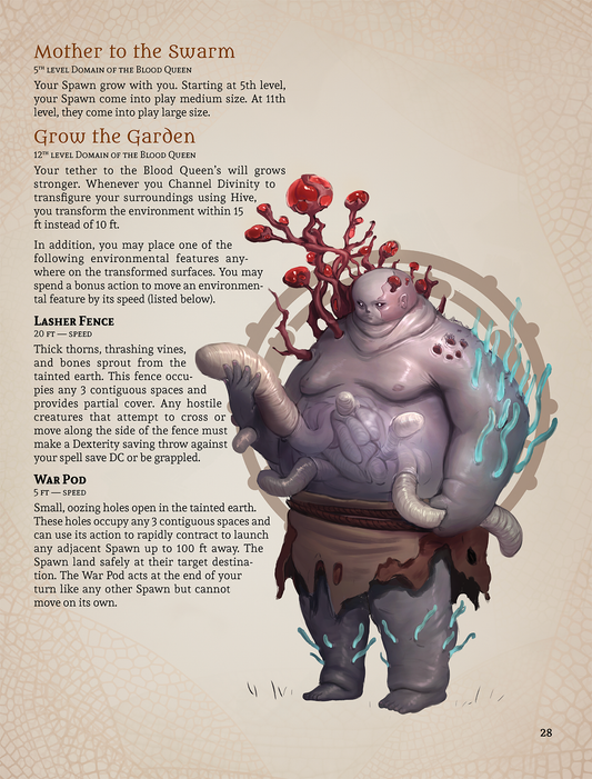 Cult of the Blood Queen PDF – Mature DnD 5E Supplement (2014)